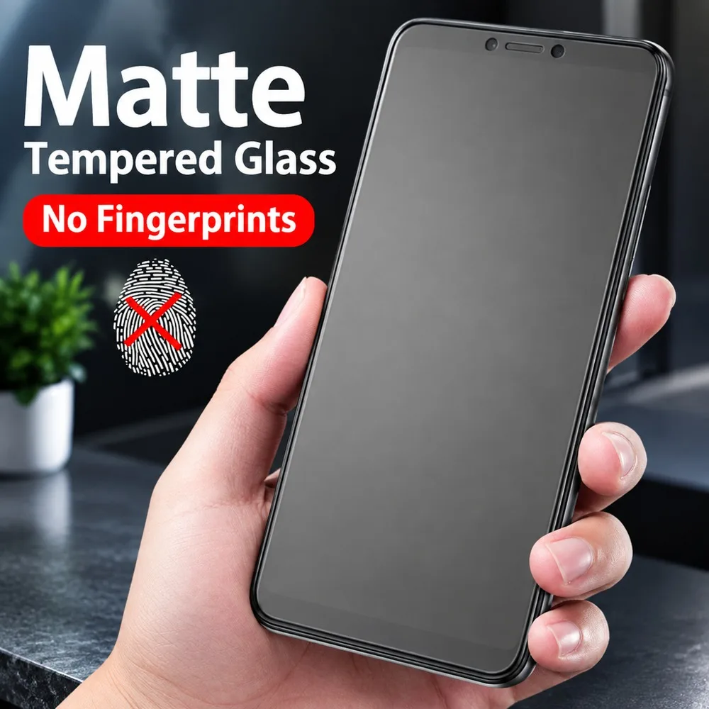 3 Stück Displayschutzfolie gegen Blendeffekte für Poco F5 X8 Pro Max X8 Pro x7 pro X6 Pro, mattes gehärtetes Glas für Poco X6 X5 Pro X5 F8 ultra