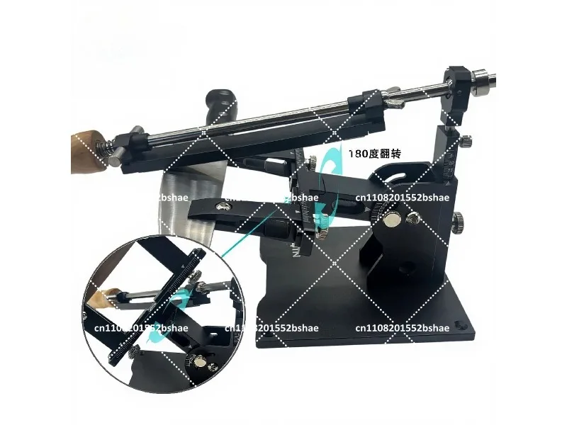 Professional Fixed Angle Sharpener Set, Adjustable Aluminum Guide System