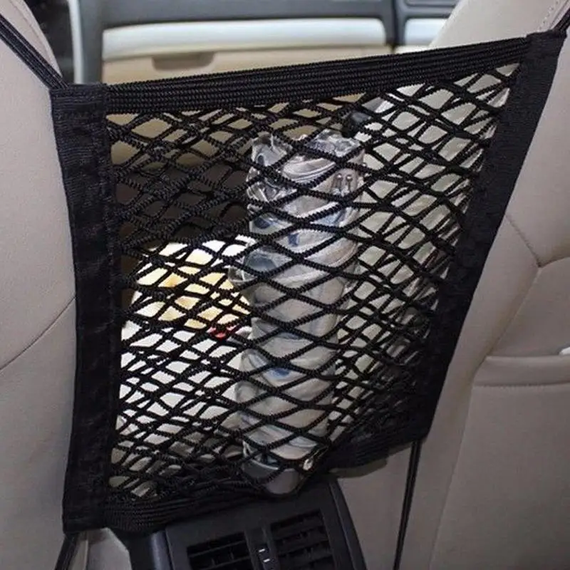 

Motorcycle Cargo Net With 4 Adjustable Hooks High Elastic Cargo Net 360 Degree Rotatable front basket storage bag