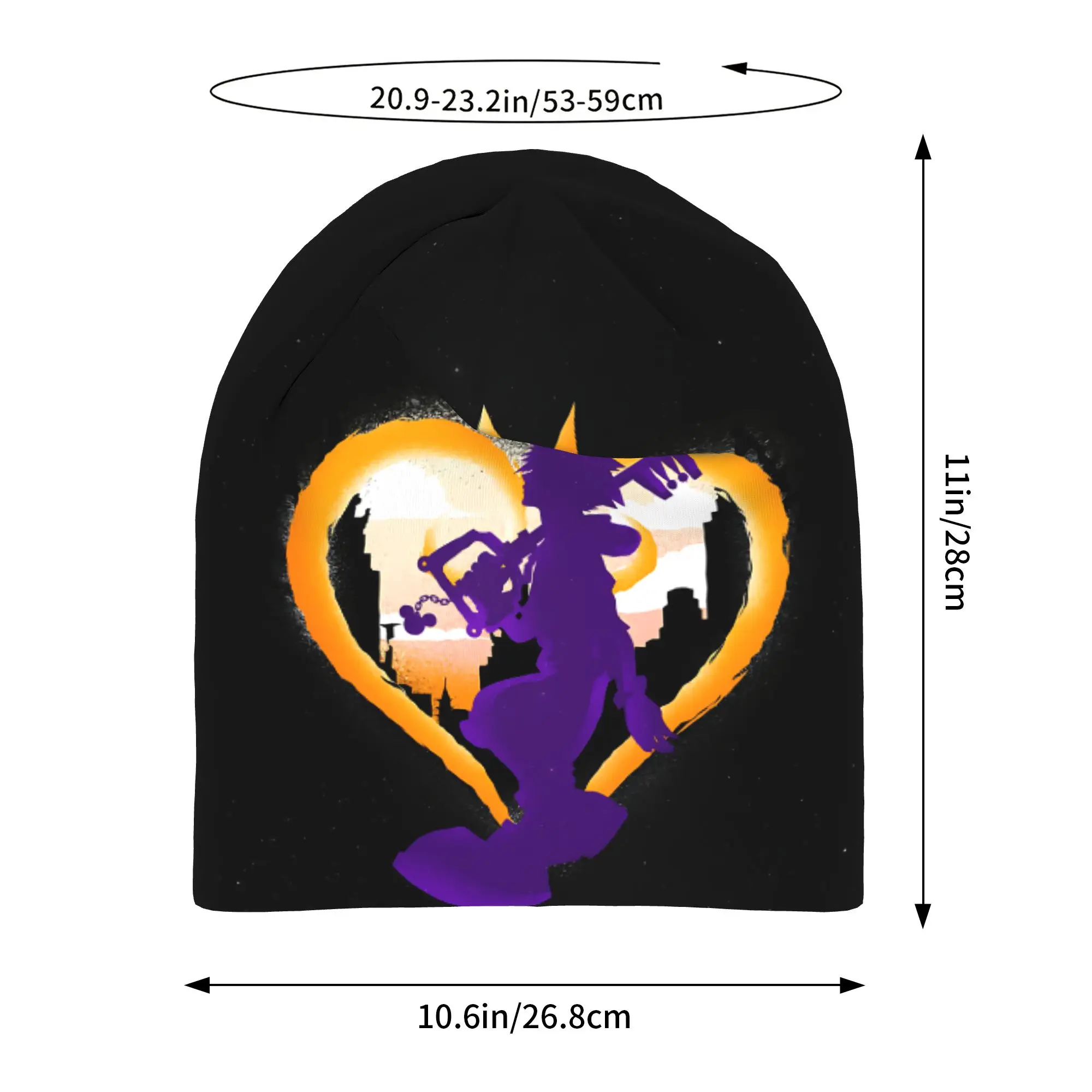 Autumn Kingdom Hearts Keyblade Hero Bonnet Homme Fashion Thin Hat  Skullies Beanies Caps Men Women Novelty Hats