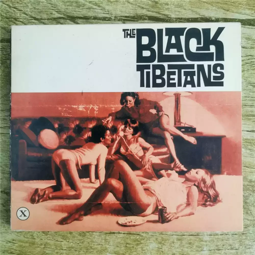 

CD The Black Tibetans This Is The Debut Album Rock 'n Roll Is Here To Stay! By The American Rock Band The Black Tietans,