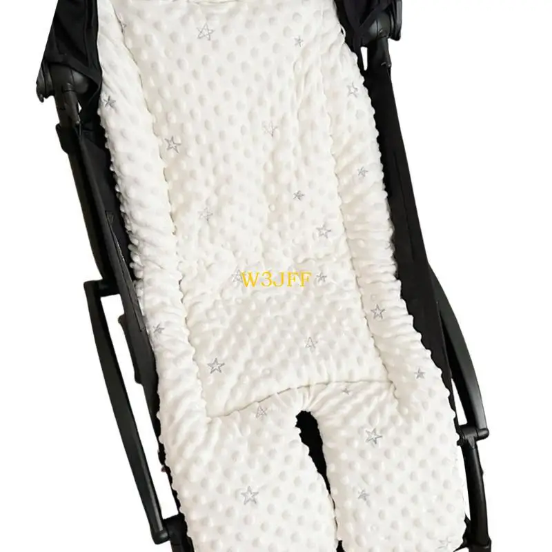 

W3JF Cotton Baby Carriage Liners Comfortable Baby Pram Pad for Enhances Comfort