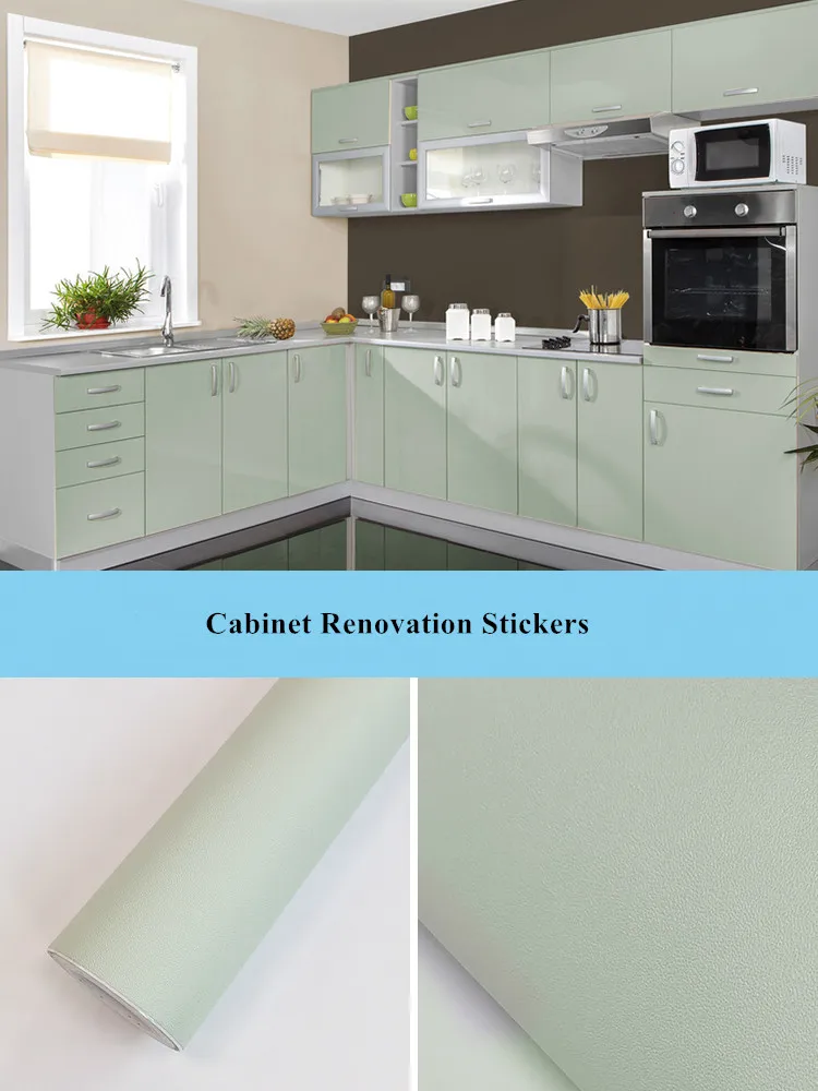 shoe cabinet desktop furniture renovation paint kitchen cabinet waterproof oil-proof thickened self-adhesive wall stickers