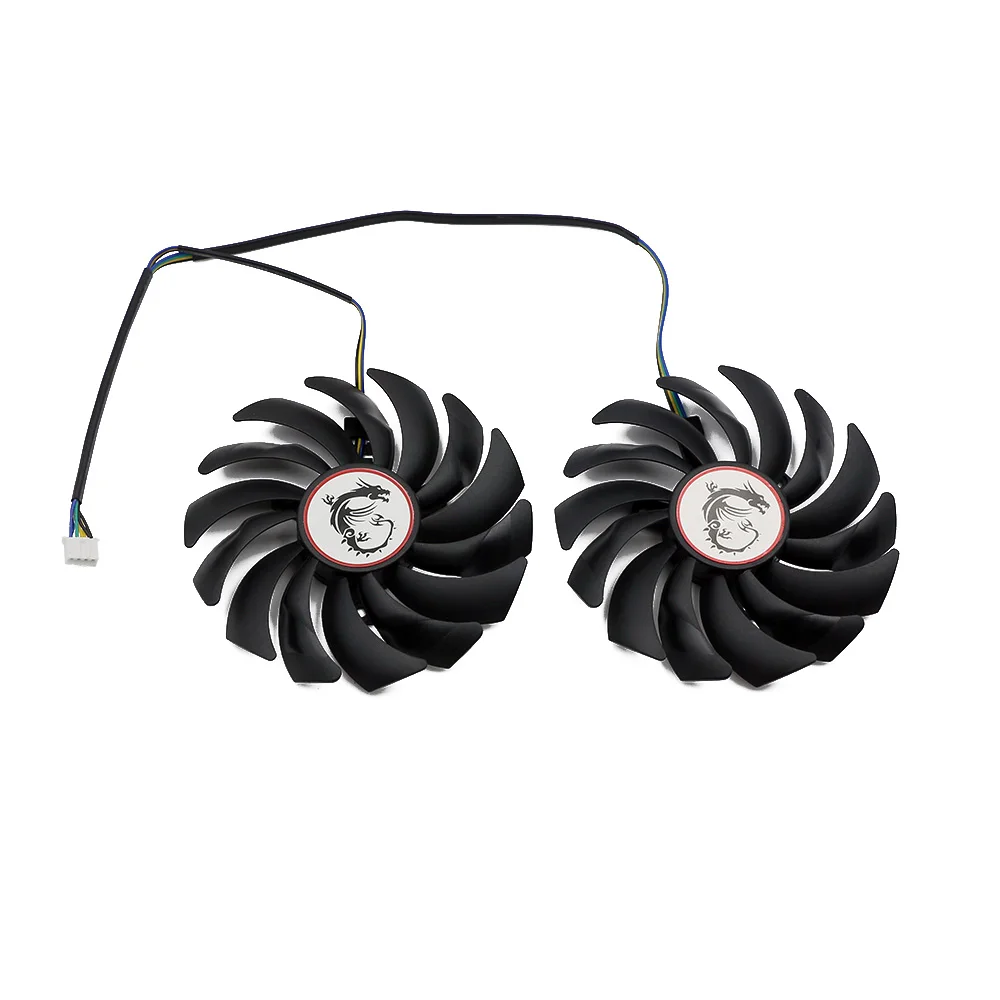 1060 냉각 팬 MSI GTX 1060 1070 1080 Ti RX570 580 470 480, 그래픽 카드 쿨러, PLD10010S12HH 95mm DC 12V GTX 1080 1070