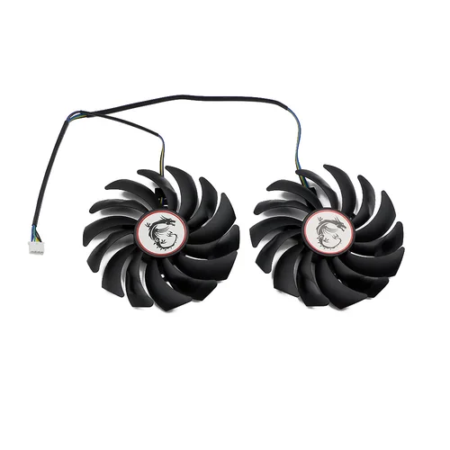 Imagen 2 del producto PLD10010S12HH 95MM DC 12V GTX 1080 1070 1060 ventilador de refrigeración para MSI GTX 1060 1070 1080 Ti RX570 580 470 480, enfriador de tarjeta gráfica