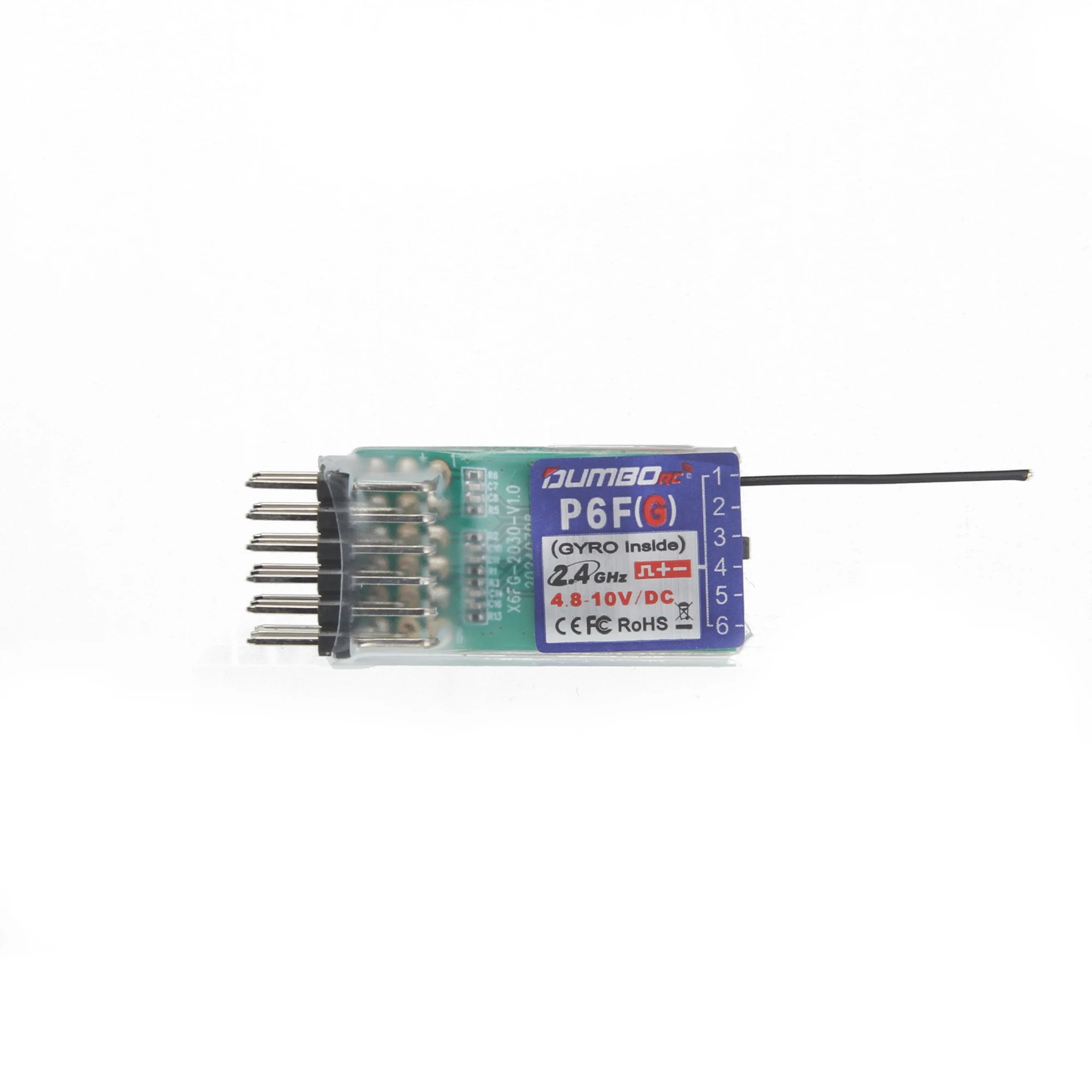 DUMBORC P6FG X10FG P6DC X4FMG MINI 4CH 6CH 10CH Empfänger 4,8-10V Spannung Rückkehr für X6 DDF-350 Sender RC Auto Boot Tank