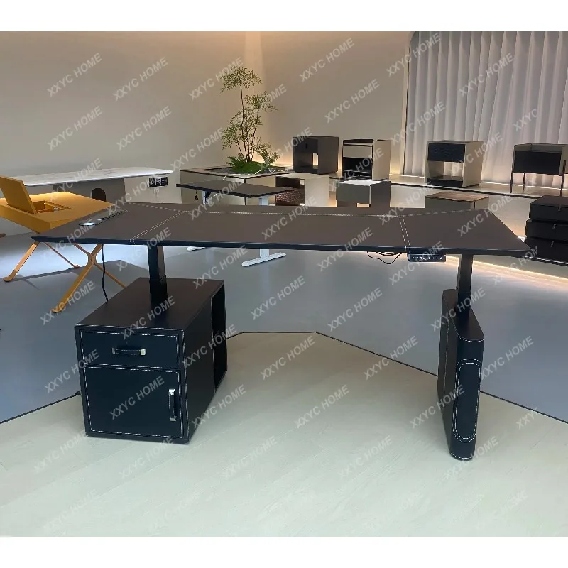 XX Smart Electric Height Adjustable Desk Frame Dual Motor Standing Desk Legs Home Office Table