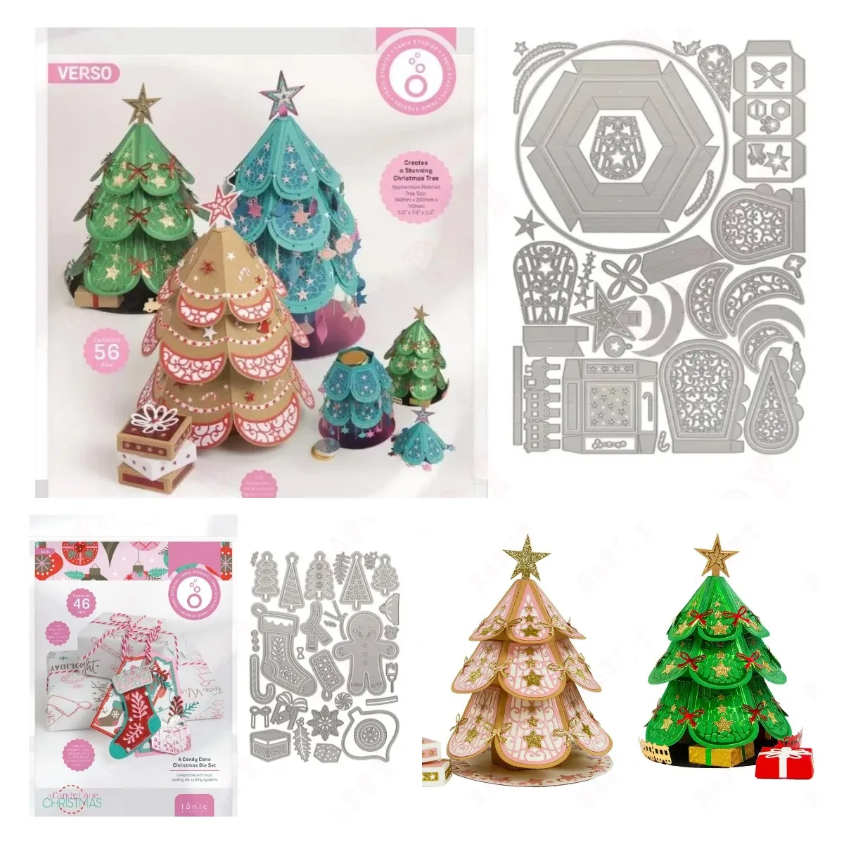 

Merry Christmas Die Set 2024 New Metal Craft Cutting Dies tree Scrapbooking Paper Diary Decoration Manual Handmade For Embossing