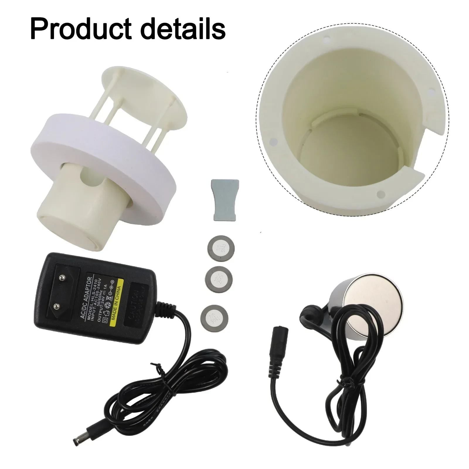 As Shown In The Figure Mist Maker Set High Quality Fogger Replacement Discs Automatic Shutdown Feature Includes UK Adapter