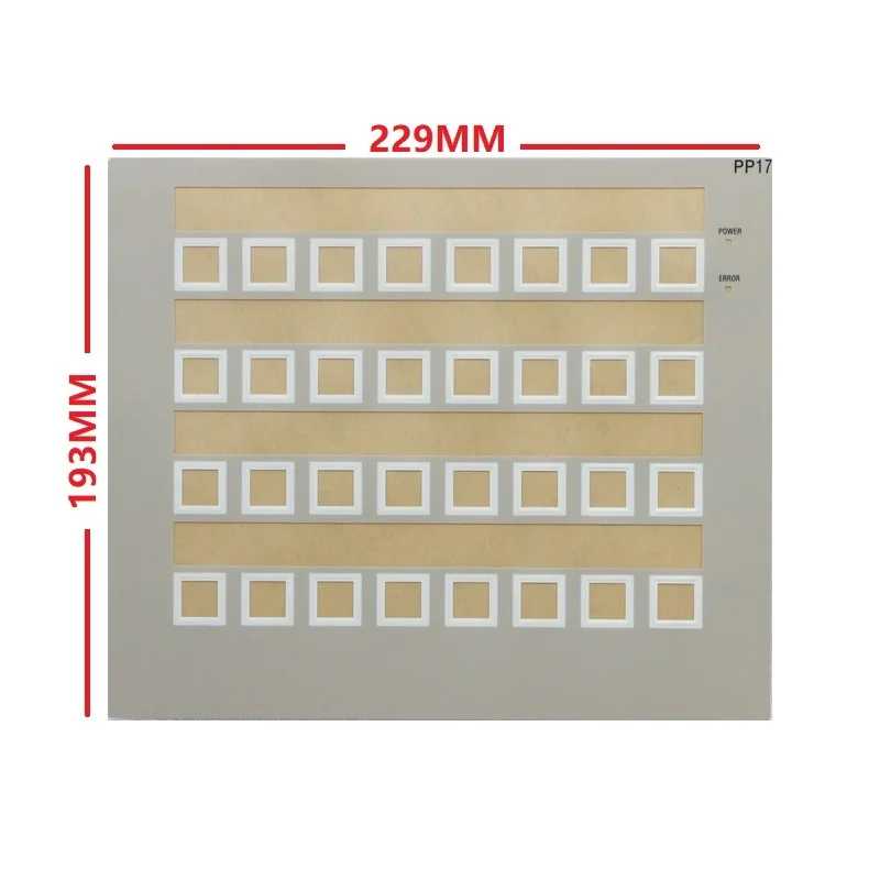 

For PP17-II 6AV3688-3ED13-0AX0 Keypad Protective Film