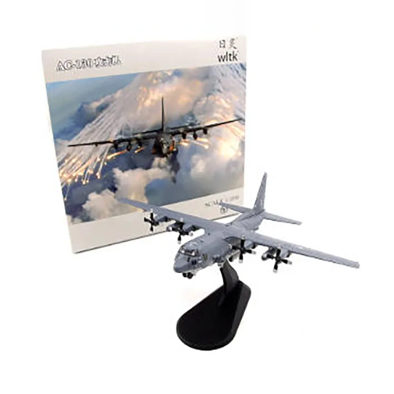 WLTK 1:200 AC-130 مقياس قارب بندقي محمول جوا AC130 نموذج طائرة نهائية هدية هواية جمع لعبة مزخرفة