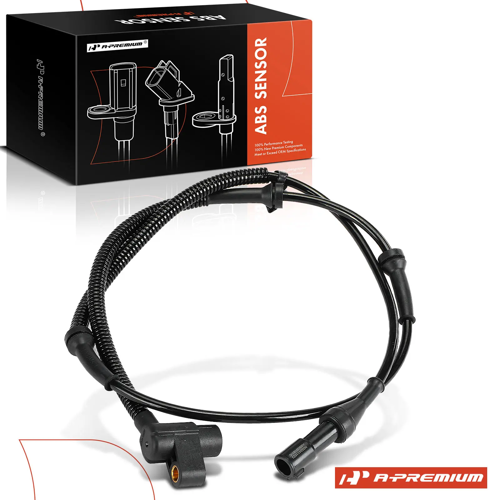 A-Premium Front Passenger Side ABS Wheel Speed Sensor for Ford Taurus 2000 Mercury Sable 2000