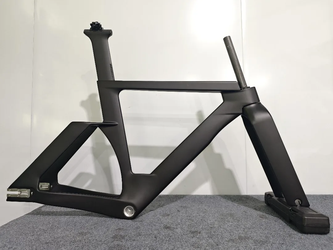 FALCO Hot Sale TR032 Carbon Aero Track Bike Frameset BSA-68 Track High End Fixie Gear Bicycle Frameset Ergonomics Bar