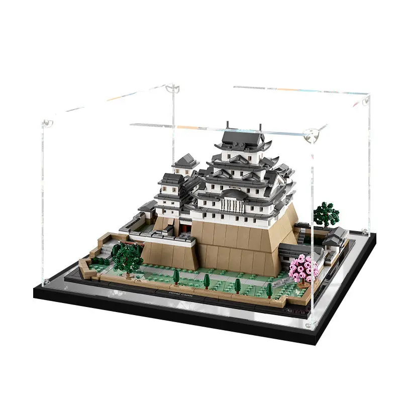 Acrylic Display Case For Lego 21060 Himeji Castle,DustProof Clear Display Case For 21060 Building Block Model Storage Box - view 5