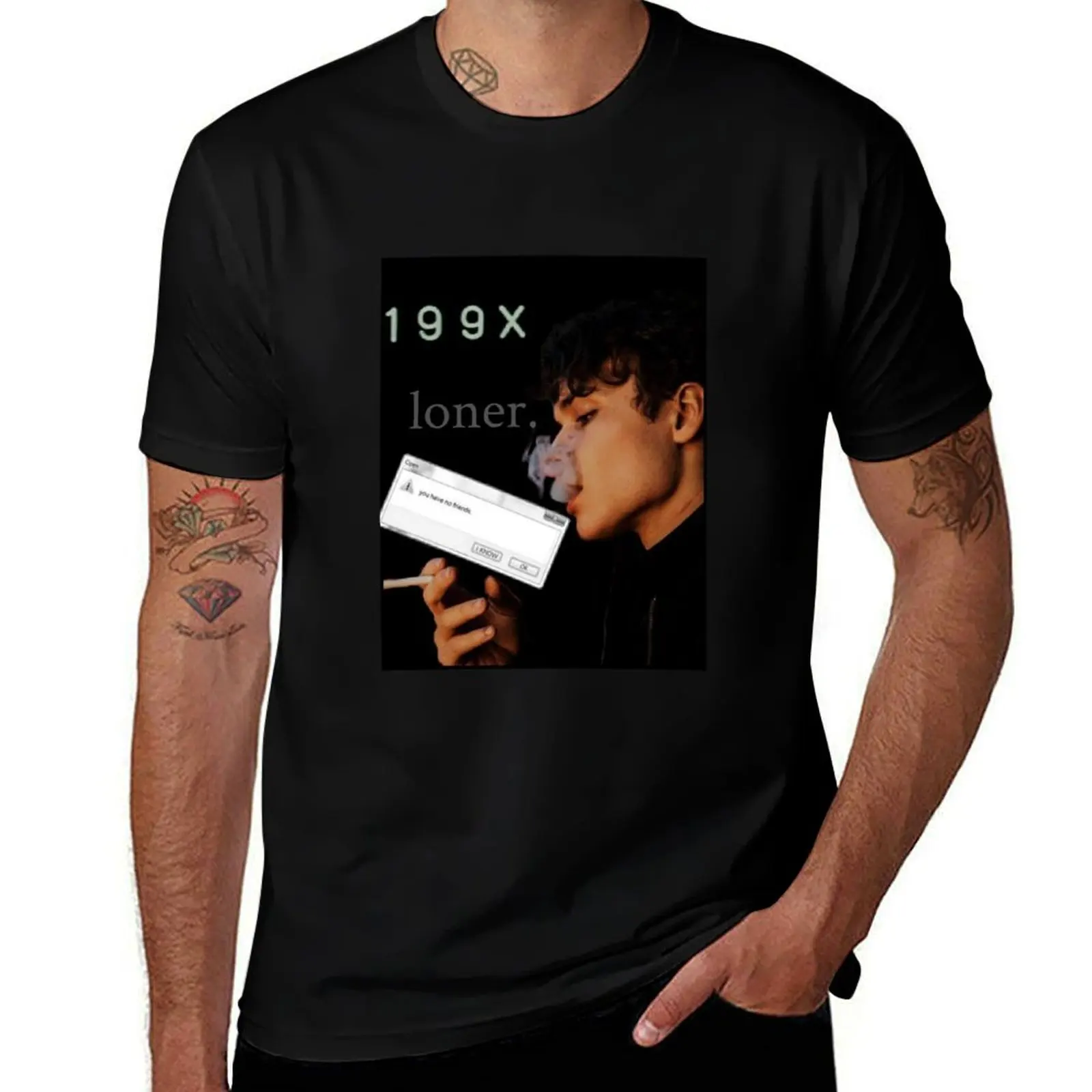 Benjamin Wadsworth T-Shirt Lightweight Print T-Shirt