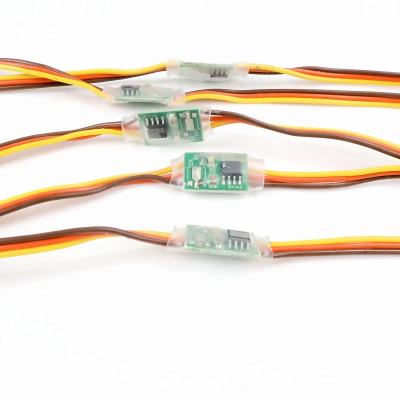 PPM/PWM Servo Signal Amplifier 90 Degree Extended to 180 Angle Increases Expander 3V-16V Extension Cord For RC Racing Drone DIY
