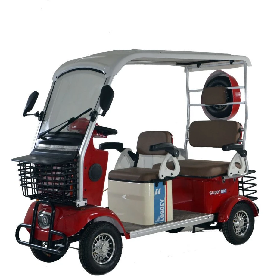 

China Manufacturer CE Certification Four Wheel Electric Tricycle For Passenger Electric Tricycle Adult