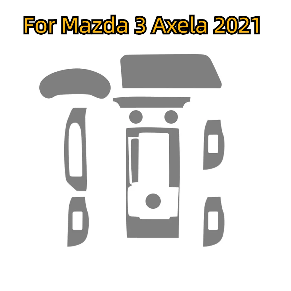 

Центральная дверь автомобиля, GPS-консоль, медиа-приборная панель, навигация, ТПУ, защитная пленка от царапин для Mazda 3 Axela 2021, автоаксессуары