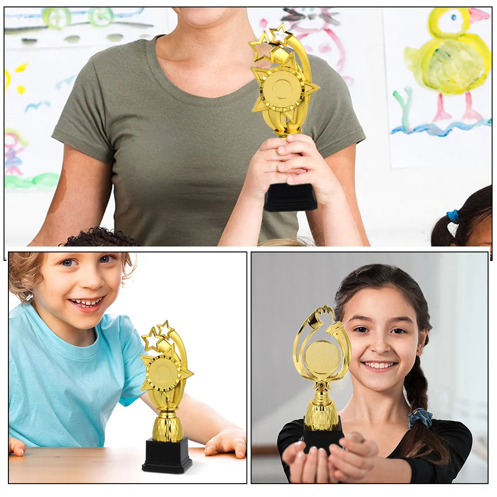 

2pcs Party Decor Ceremony Competition Competition Kindergarten Award Ceremony Cup Trophy Trophy Decor