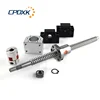 CNC用シングルフランジ付きボールねじ,SSU2505 sfu2510 25mm,CNC7,2505 2510,bk/bf20,部品 2