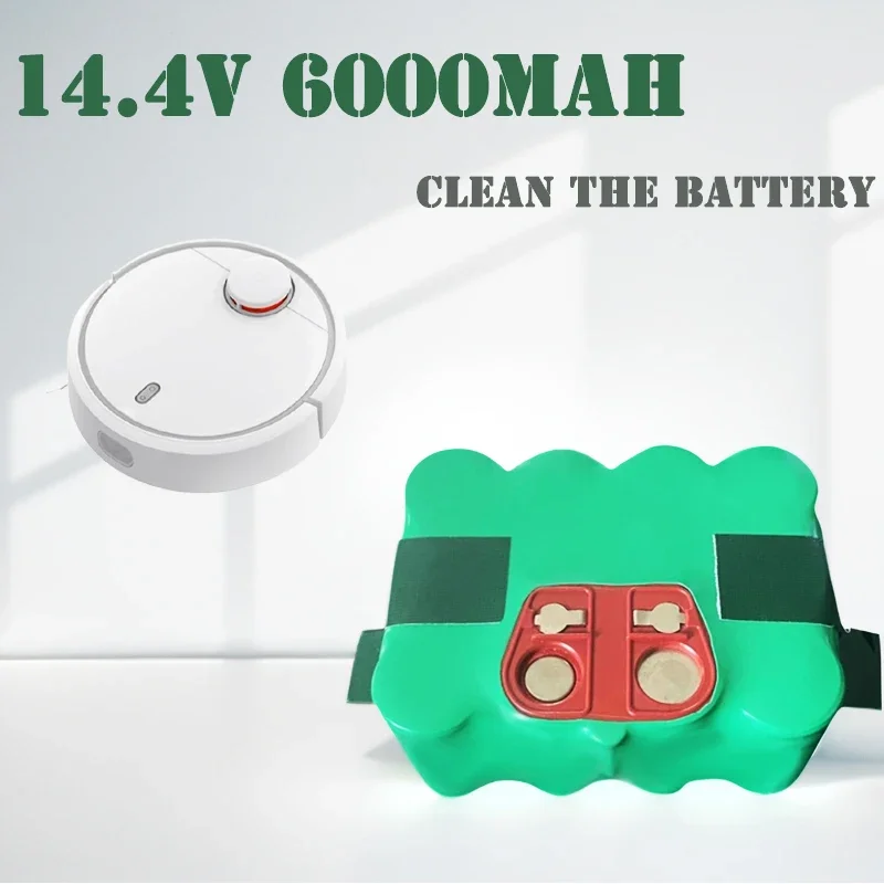 14.4V 6000mAh SC Ni-MH Rechargeable Battery Pack Vacuum Cleaner Sweeping Robot for KV8 XR210 XR510 XR210A XR210B XR510B XR