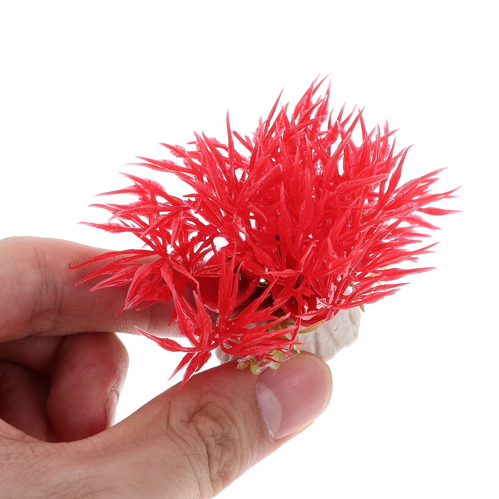 

10pcs Simulation Aquatic Plant Decoration for Fish Tank Aquarium Plastic Plants Set Lifelike Artificial Decor Pet Supplies