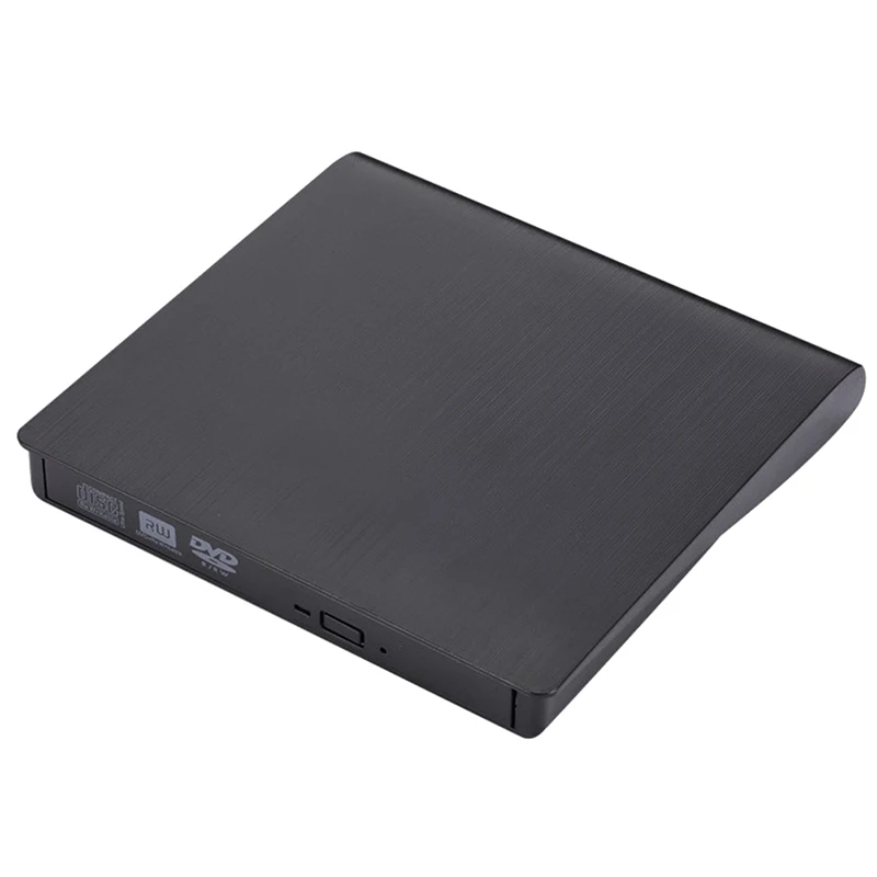 External CD DVD Drive, USB 2.0 Slim Protable External CD+/-RW Drive DVD-RW Burner Writer Player for Laptop Notebook PC Desktop