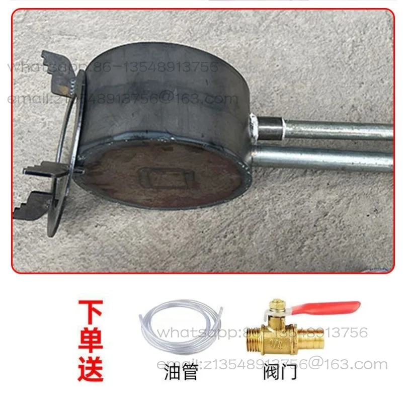 Waste oil burning furnace, winter farm heating furnace
