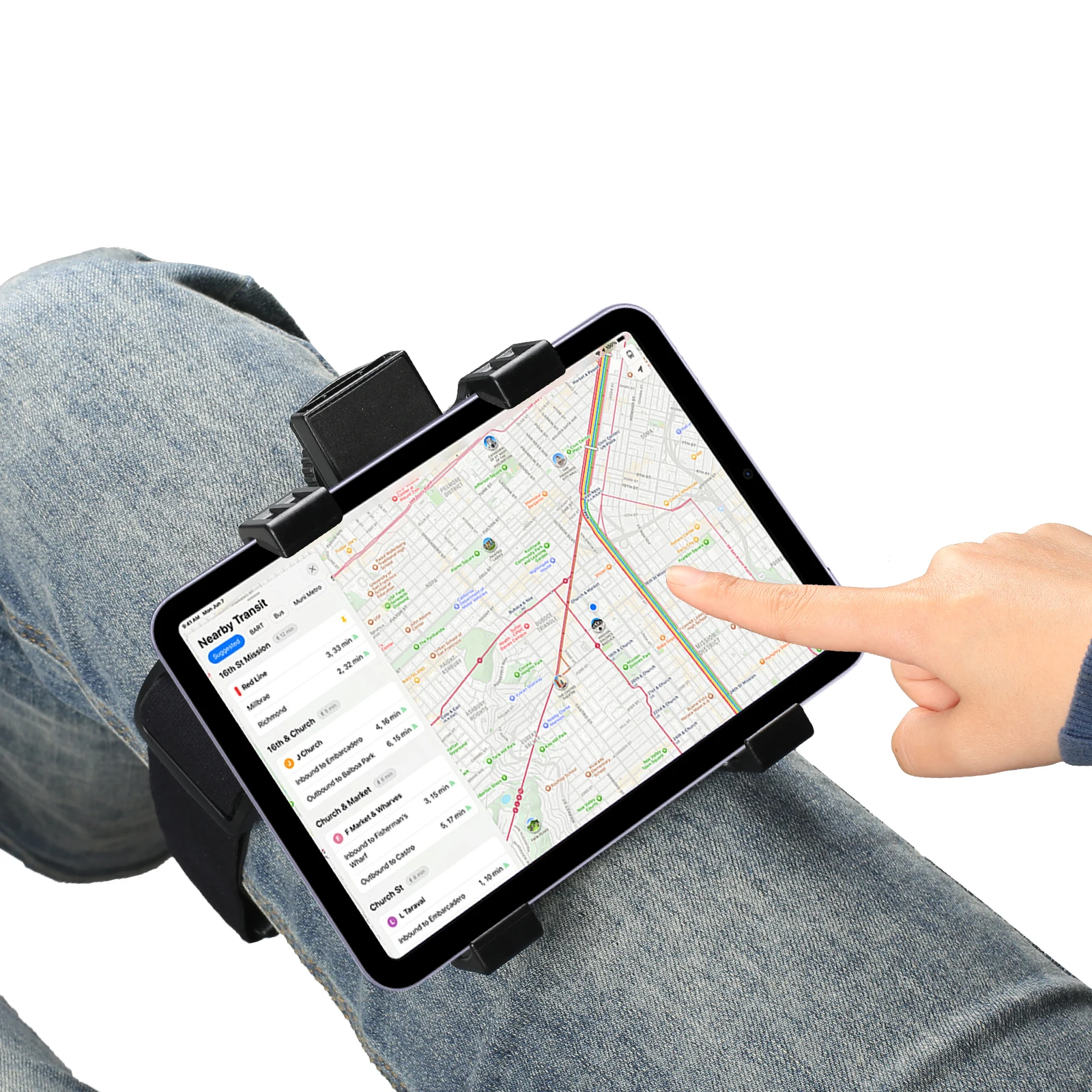 Nieuwe Snelle Verzending Piloot Kneeboard Voor Ipad, Ipad Mini, Iphone, Elke Android-Smartphone Elke Tablet Universele Oplossing