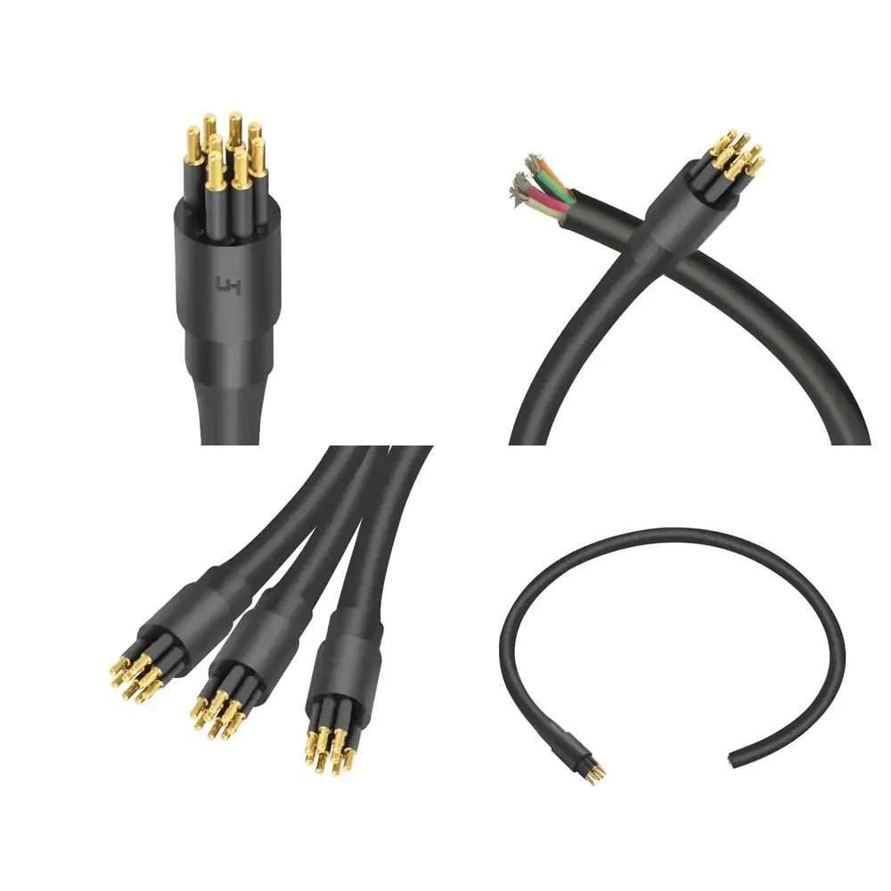 MCIL8M Micro Circular 8 Pin Wet-Con Pluggable Inline Subsea Underwater Cable Connector for Ocean Seismic Systems