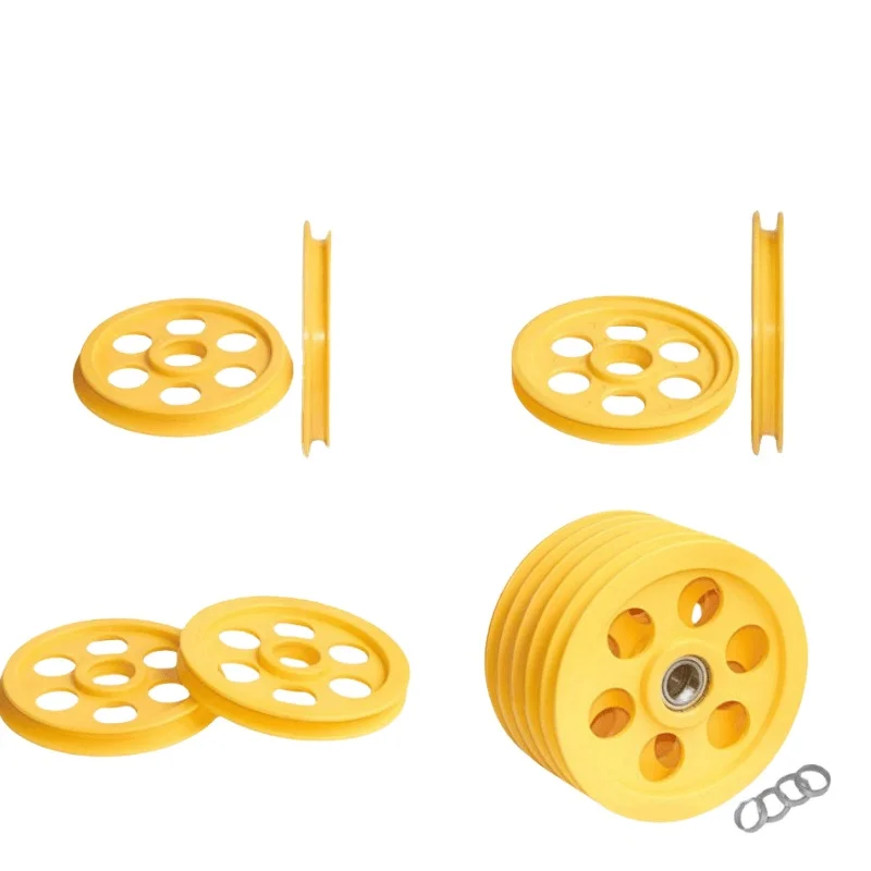 

Hot selling:Diameter270mm Textile Machinery and Accessories Standard Solid Plastic Ceramic Pulley Wire Accumulator Plastic Dance