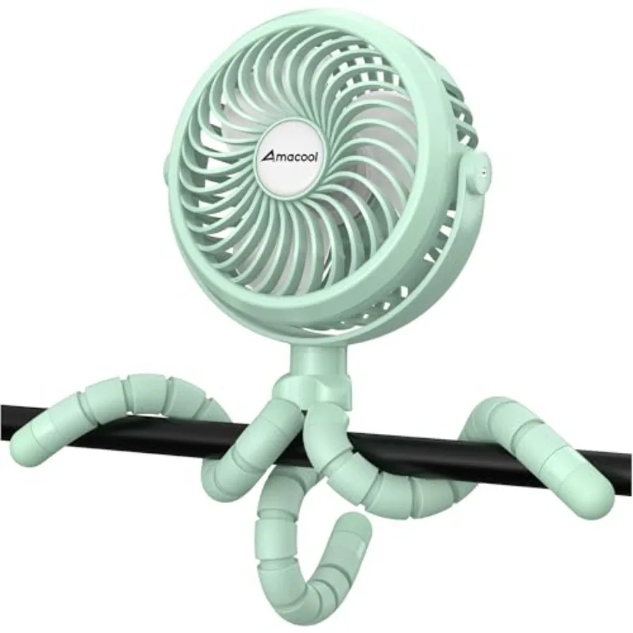 Battery Operated Stroller Fan, Baby Travel Essentials for Beach Disney, Newborn Boy and Girl Showers Gifts Registry Search, Rec