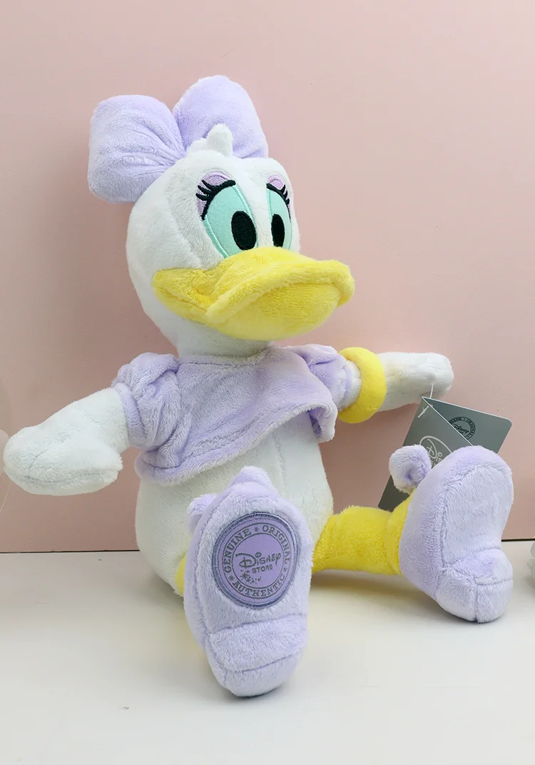 30cm Donald Duck Daisy Mickey Mouse Plüschtier-Set Niedliche Cartoon-Stofftiere Paar-Geschenk für Kinder Filmfans Geburtstagsgeschenk – Detail 8