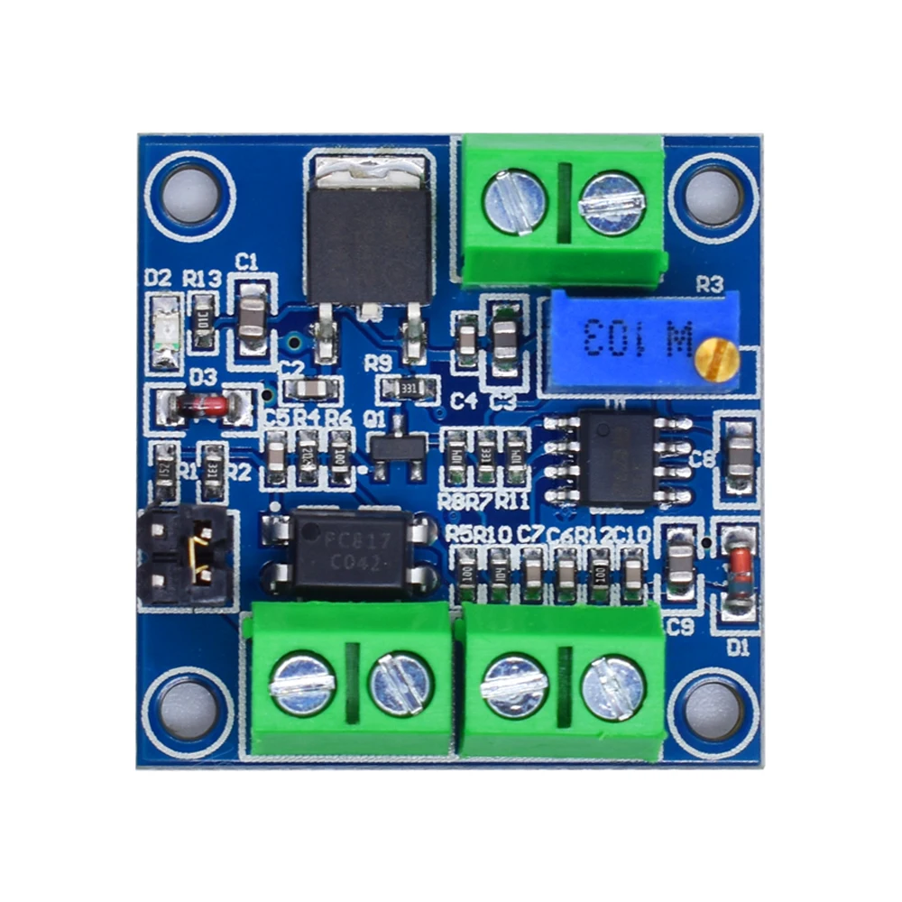 0%-100% to 0-10V for PLC MCU Digital to Analog Signal PWM Adjustabl Converter Power Module PWM to Voltage Converter Module