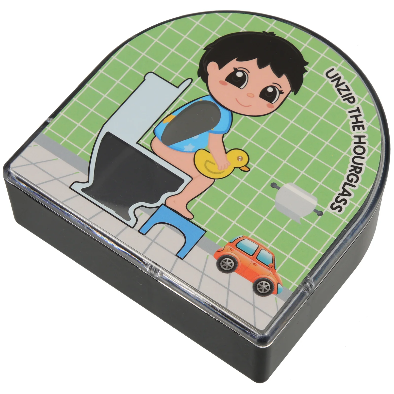 

5 Minute Sand Timer Decorative Hourglass for Bathroom Sturdy Sand Clock Reset Without Inversion Perfect Father's Day Birthday