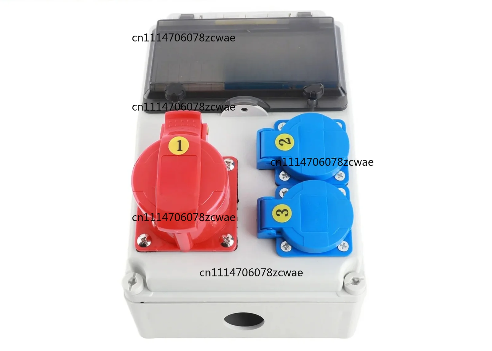 for Construction Sites Power Distributor Power Outlet Box Handheld Multifunctional C16 Circuit Breaker 2  220‑250V16A