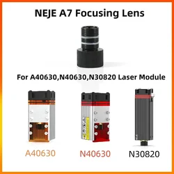 NEJE A7 Focusing Lens Collimating Coated Replacement Glass Lens for NEJE N30820/ N40630/ A40630 Laser Module