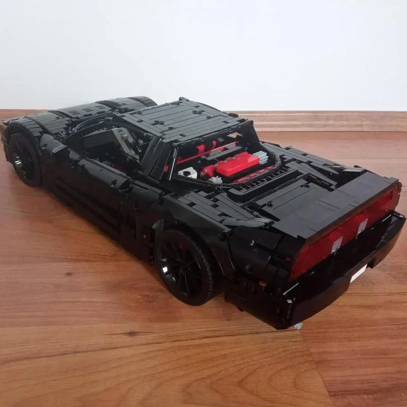 MOC-30093 Nuovo Nero NSX Super Sports Car Racing Building Block Modello 4070 Parti Regalo di compleanno per ragazzi e bambini