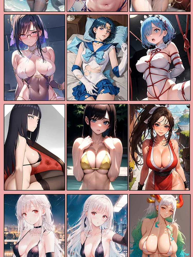 New Goddess Story Waifu  Cards A5 Size Qiu Ri Xian Ding Fan Collection Card Board Swimsuit ACG World Trading Hobbies Gift