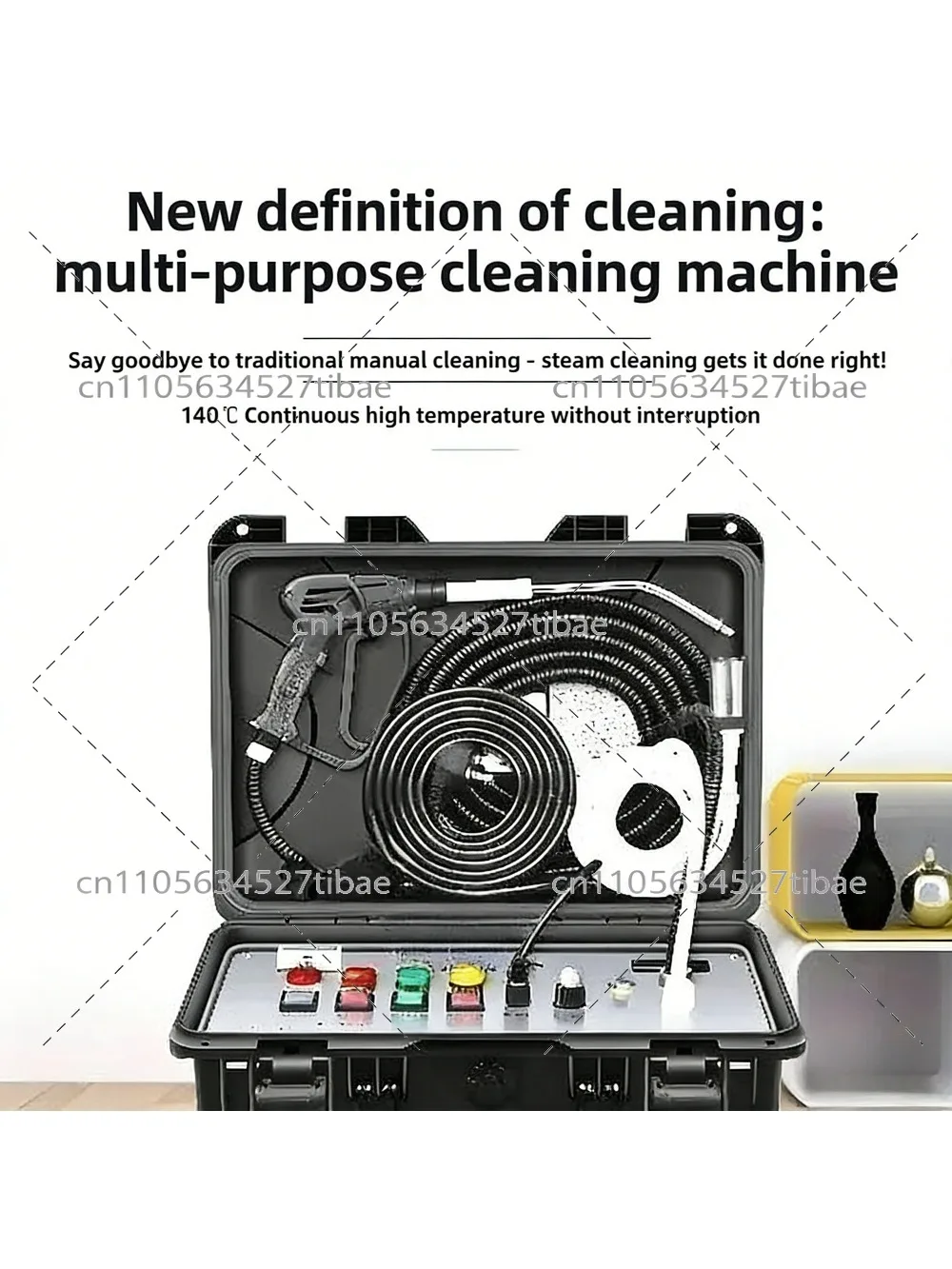 Household Electric Steam Cleaner Multi-Purpose High Temperature Pressure Range Hood for Kitchen Appliance