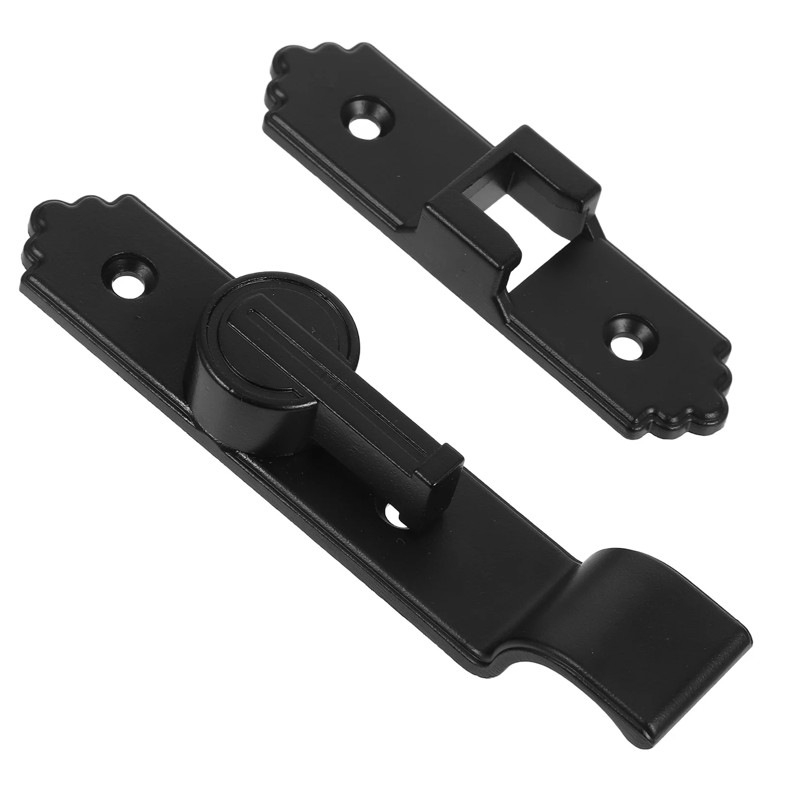 قفل الباب المحمول مزلاج البطاقة لا الحفر الداخلية الحمام باب الحظيرة قفل أمان الترباس لأمن المنزل شقة #2