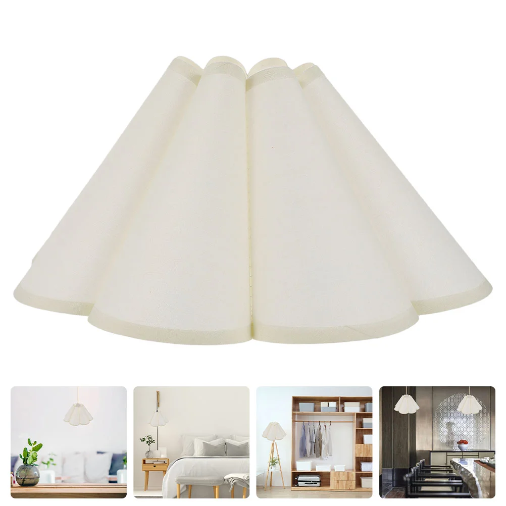 

Petal Table Lamp Shade Indoor Use Lampshade Decor Lampshades for Bulb Light Cover Adornment Ornament Exquisite Cloth