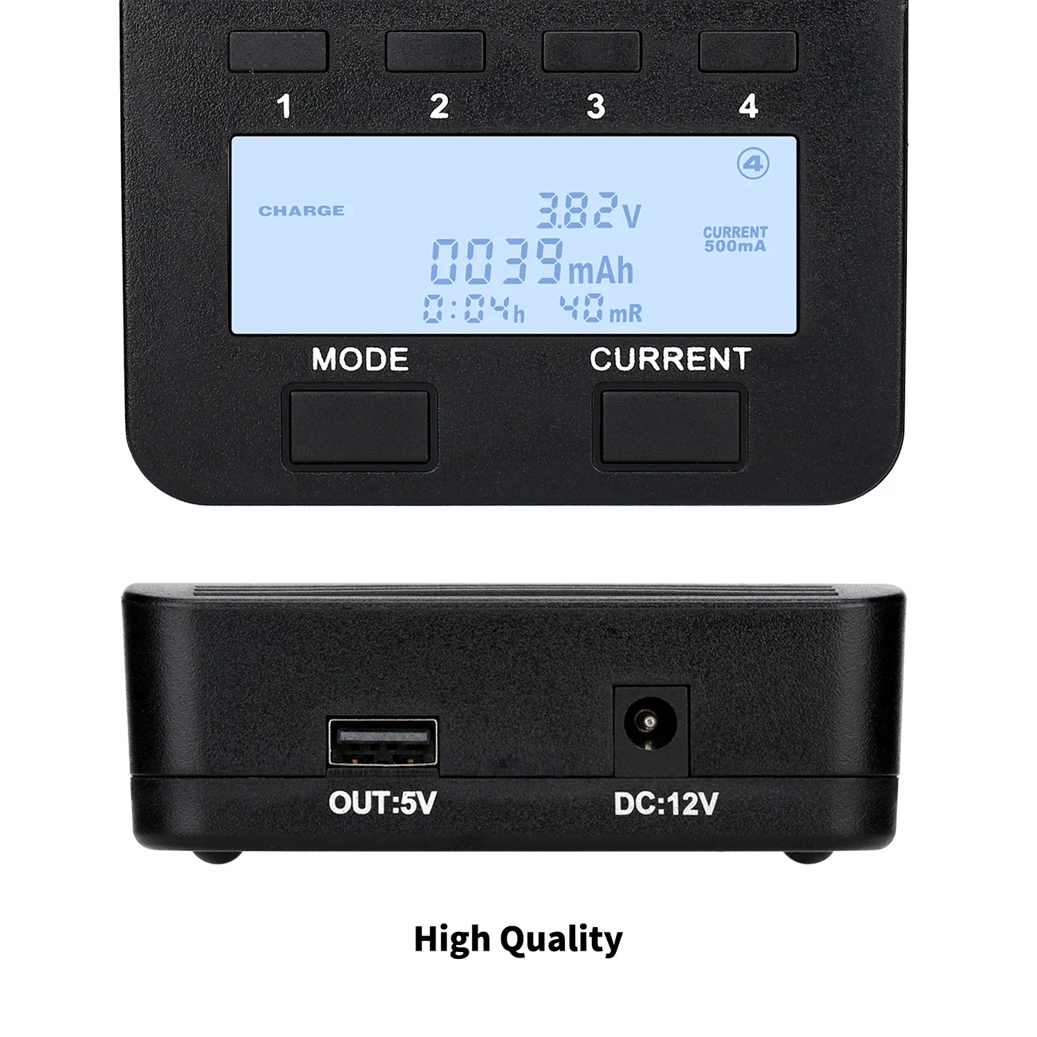 LiitoKala Lii-500 LCD Intelligent Battery Charger for AA AAA 18650 26650 16340 14500 10440 18500 No Adapter Included image 6
