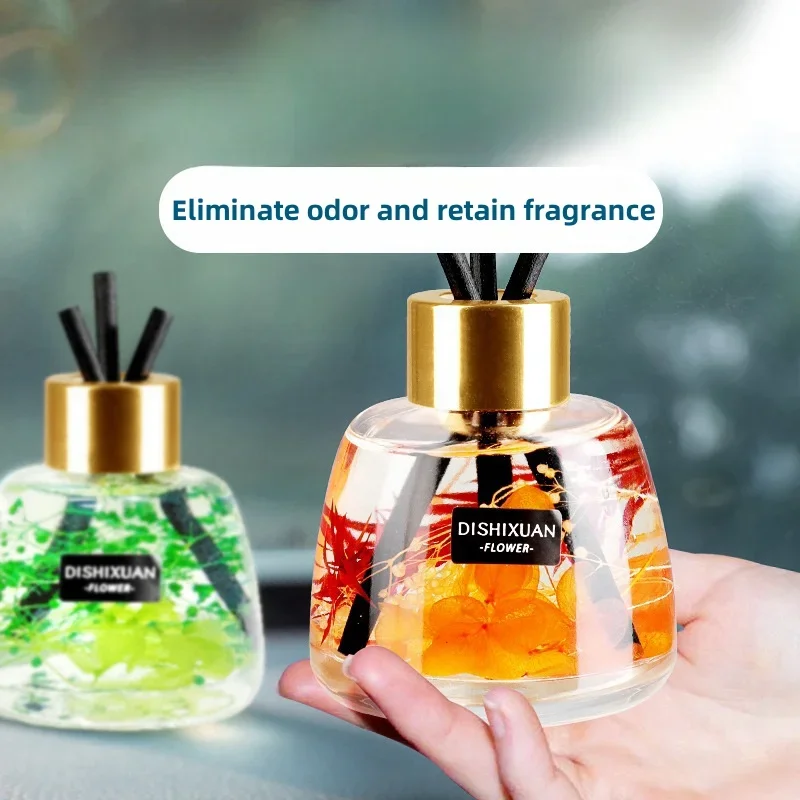 Car Aromatherapy Office Lasting Fragrance Perfume Home Hotel Premium Bathroom Toilet 100mL Liquid Air Freshener Rattan Diffuser