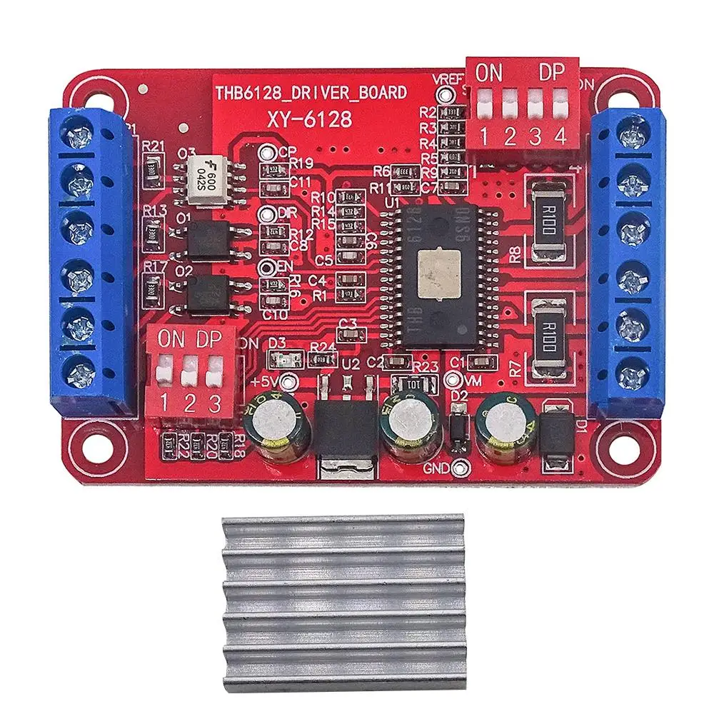 1 PC DC 9V ~ 36V THB6128 Driver Stepper Motor 128 Current Subdivision 2A Driver Board 6.2x4.5cm