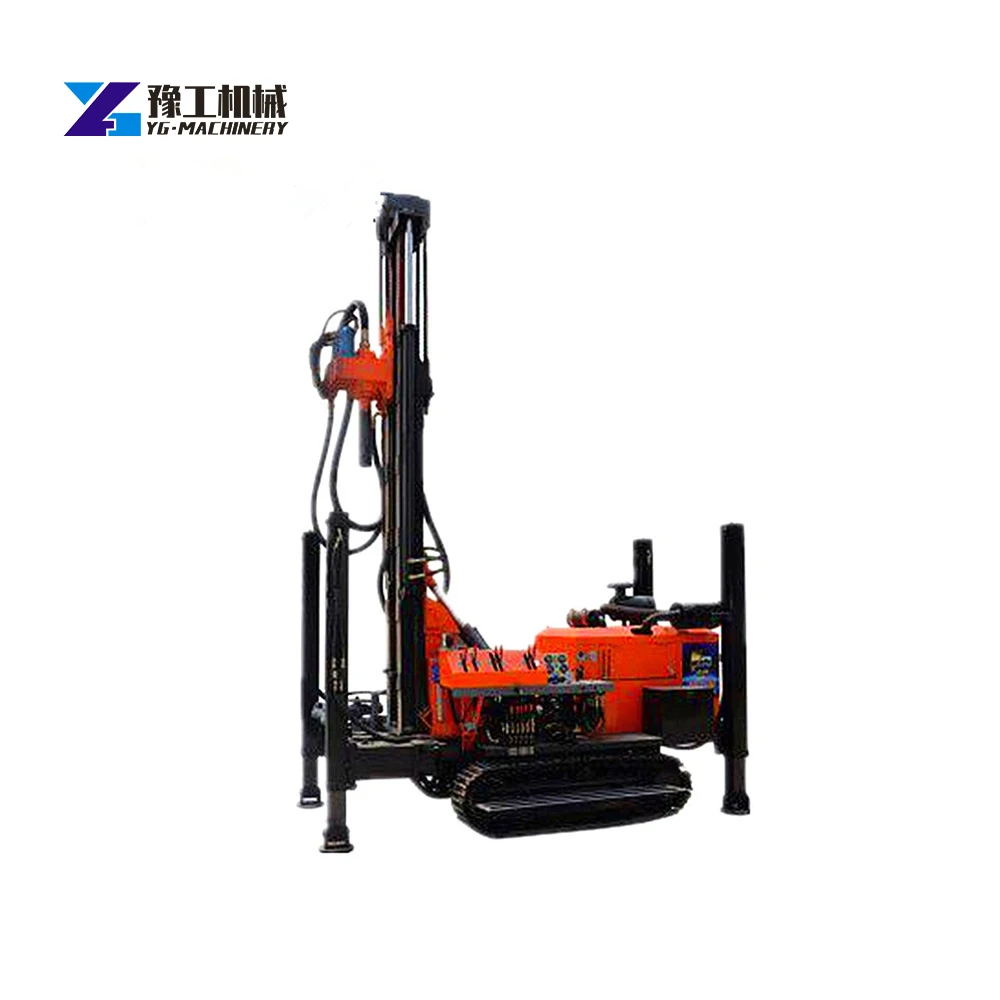 YUGONG Crawler Water Well Drilling Rig Pneumatic Farm Irrigation Water Well Drilling Rig