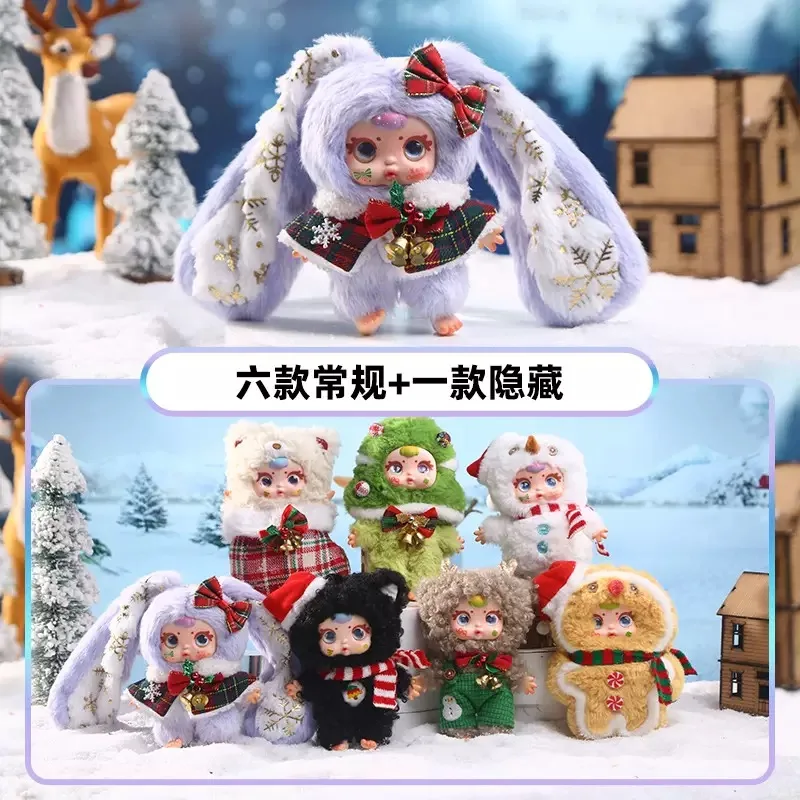 

В наличии мм молочные конфеты Рождественская глухая коробка милый мультяшный кукольный рюкзак настольный орнамент для комнаты Kawaii аниме фанаты подарки на день рождения