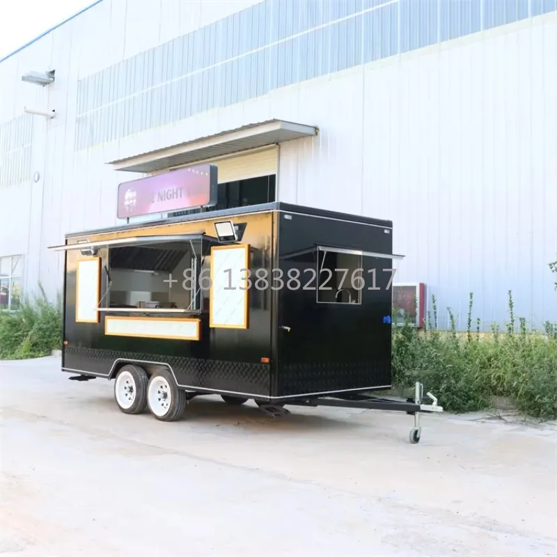Commercial Food Truck | Custom Size & Style | Heavy Duty with Complete Kitchen for Fast Food