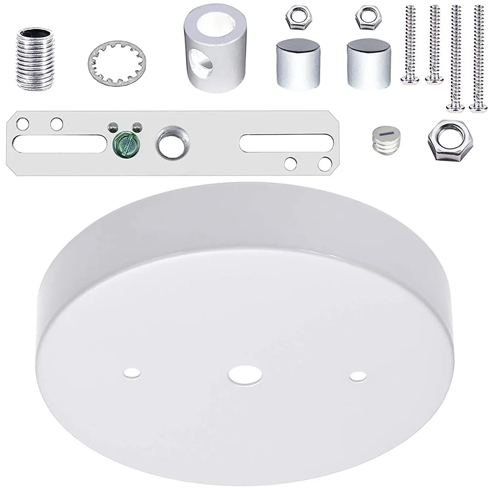 Lighting Accessories Fixture Mounting Bracket Kit Lamps Chandelier Ceiling Plate Lights Canopy Metal Pendant