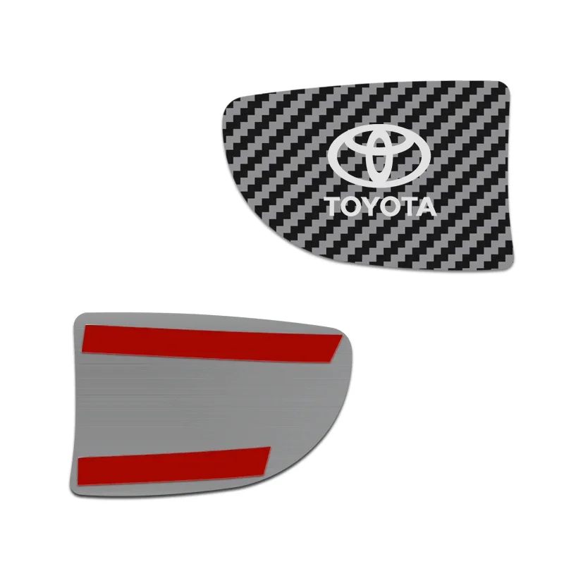 4Pcs Car styling Inner Door Handle Bowl Cover Trim stickers Fit For Toyota corolla 2014-2020 Car Styling Accessories